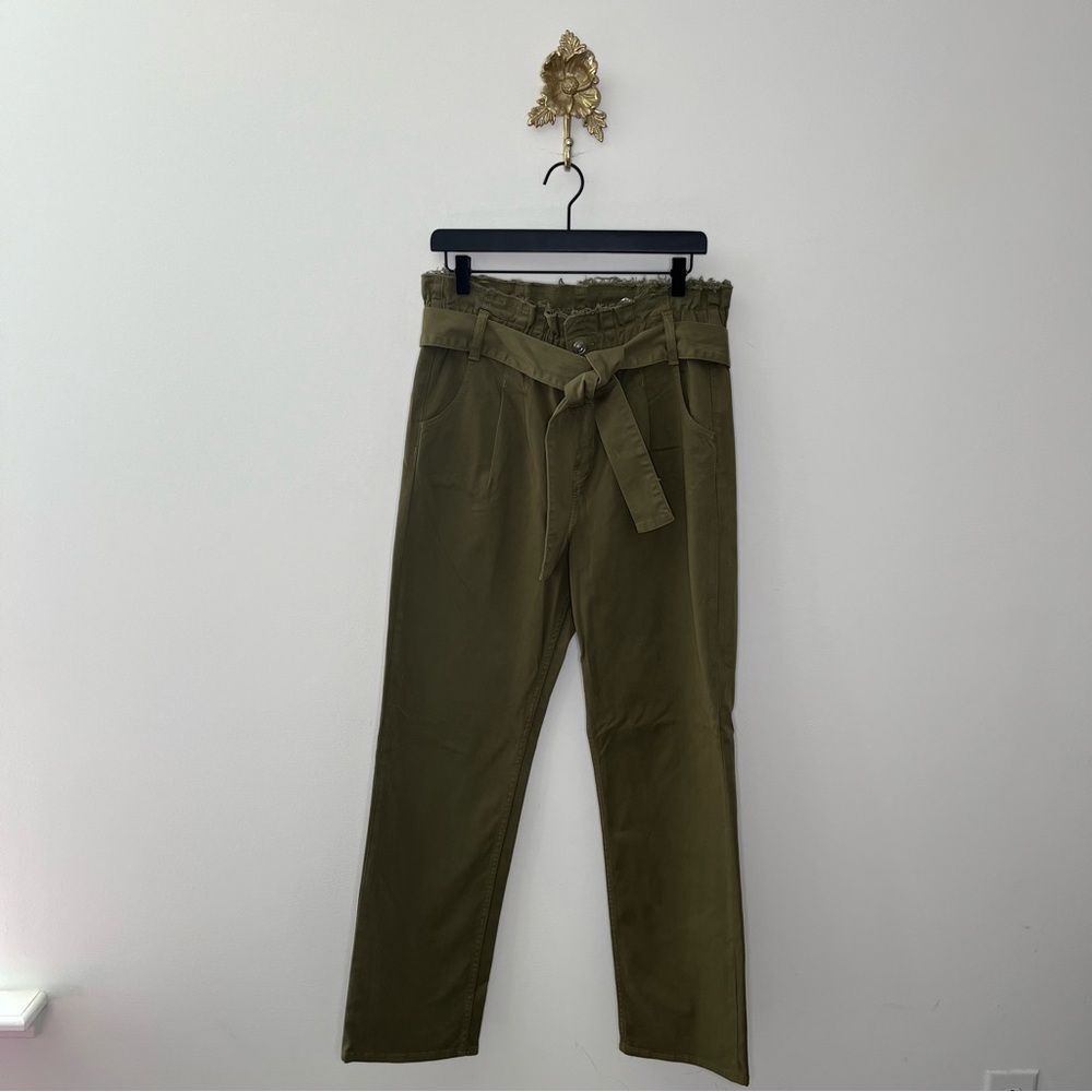 Hudson Remi Paperbag Straight Leg Jeans 28